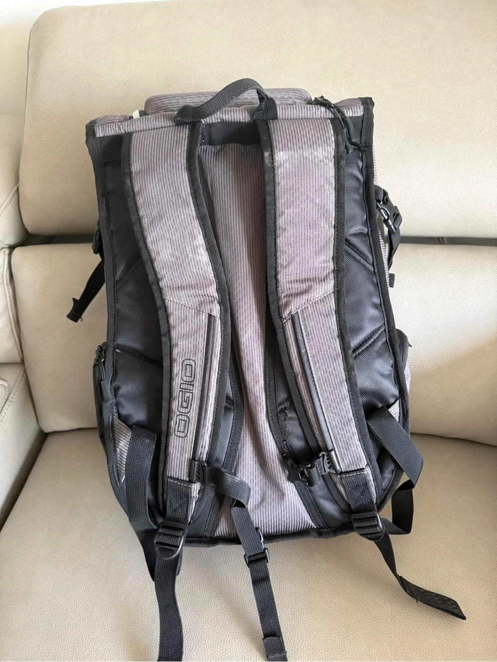 OGIO Gray and Black Men’s Backpack - Adventure Commuter Pack